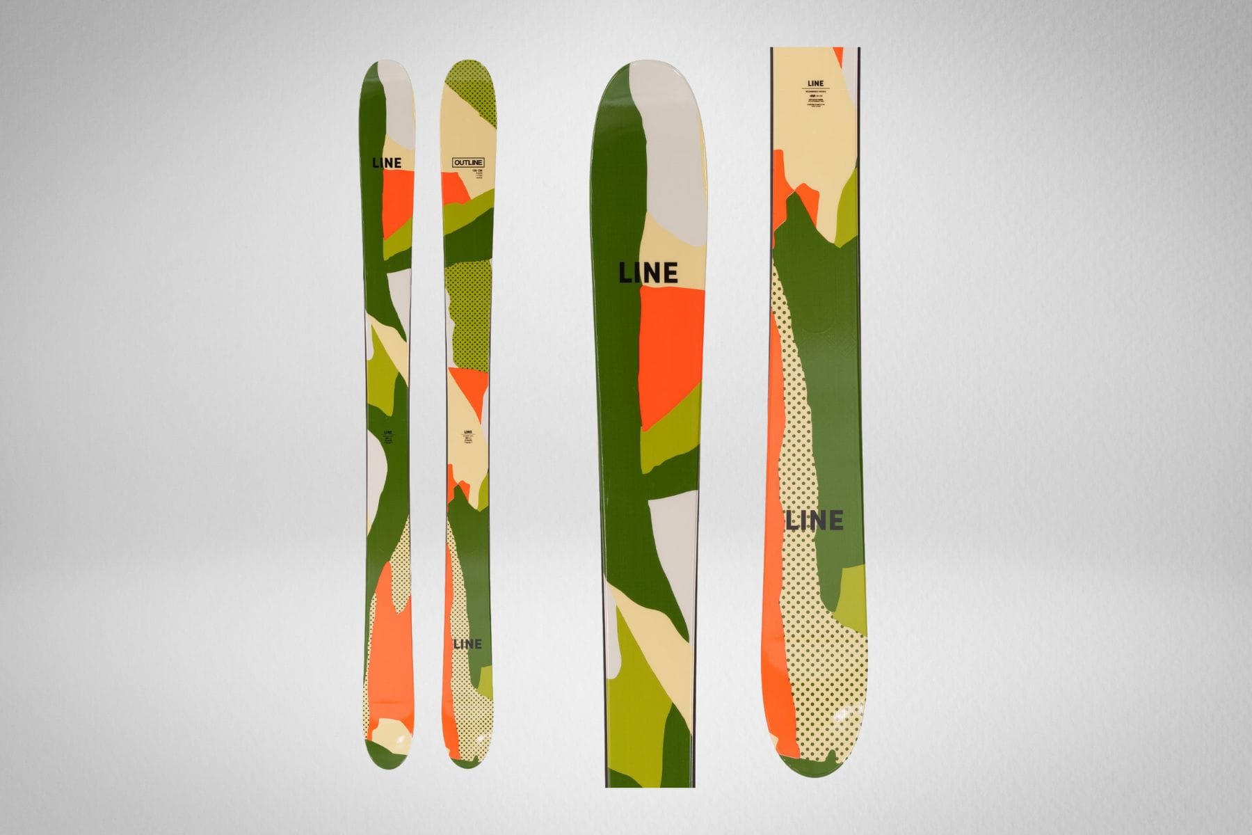 スキー Line powder ski Line Outline Skis 2022 - Freestyle Powder Skis | Get Boards